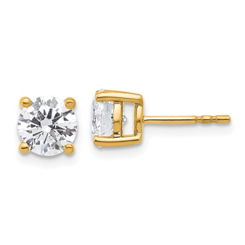 Lab-Grown Diamond Stud Earrings