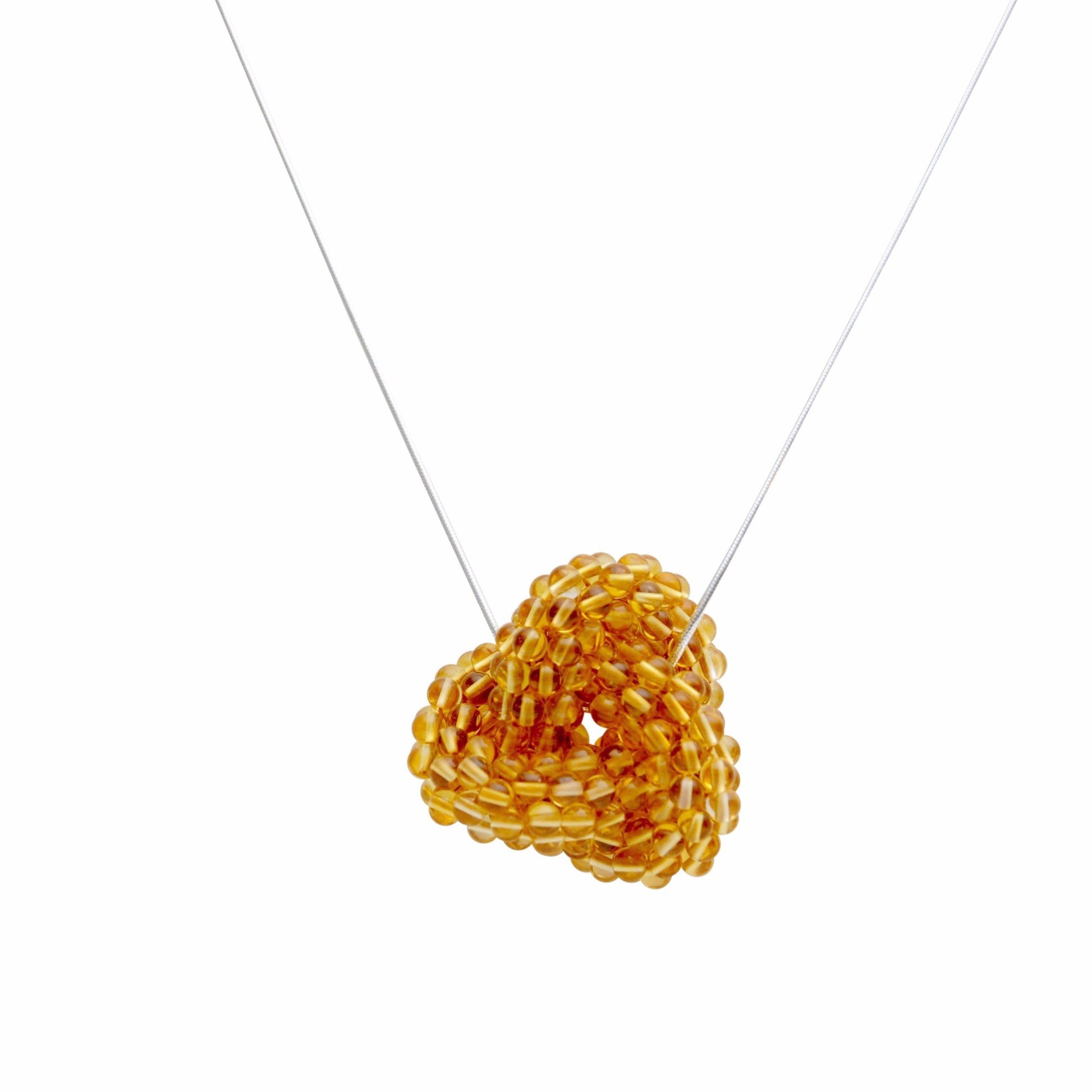 Citrine Love Knot - Therese Custom Designs