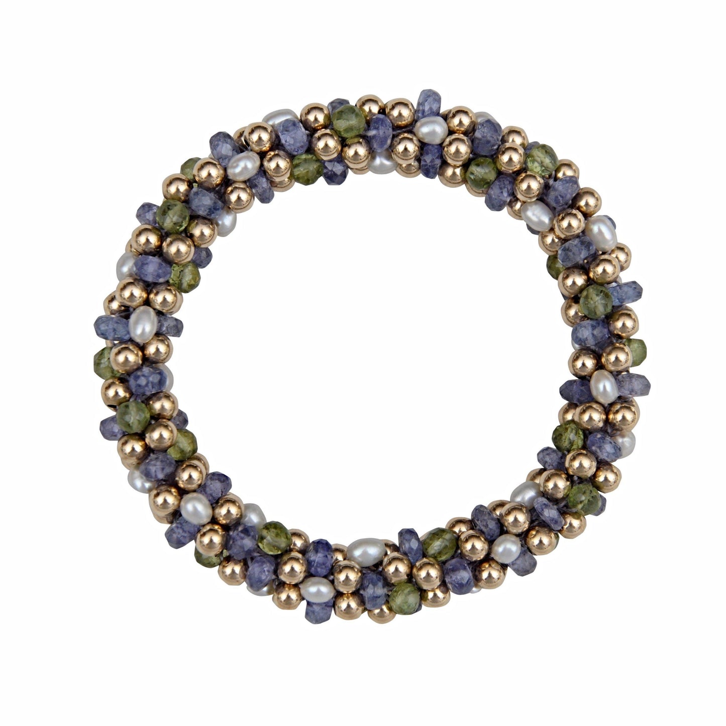 Hydrangea Rope Bracelet - Therese Custom Designs