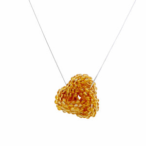 Citrine Love Knot - Therese Custom Designs