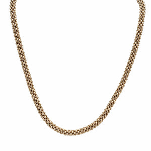 14kt Gold Rope Necklace - Therese Custom Designs
