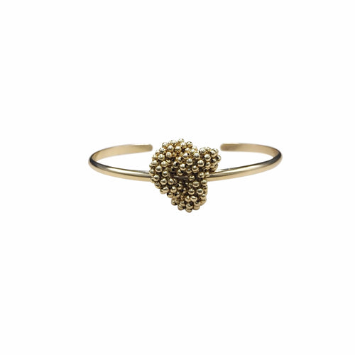 14kt Gold Filled Love Knot Cuff Bracelet - Therese Custom Designs
