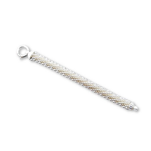 Journey Bracelet in Yellow Gold & Sterling Silver