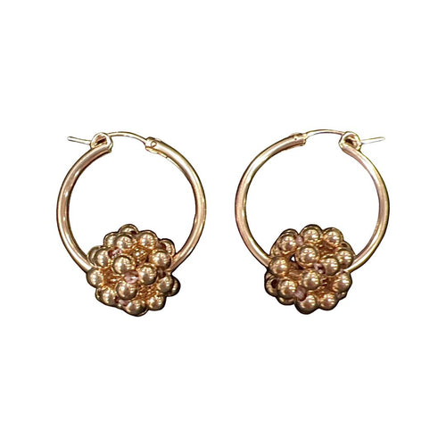 Belle Earrings in Rose Gold