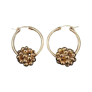 Belle Earrings in Yellow Gold Filled